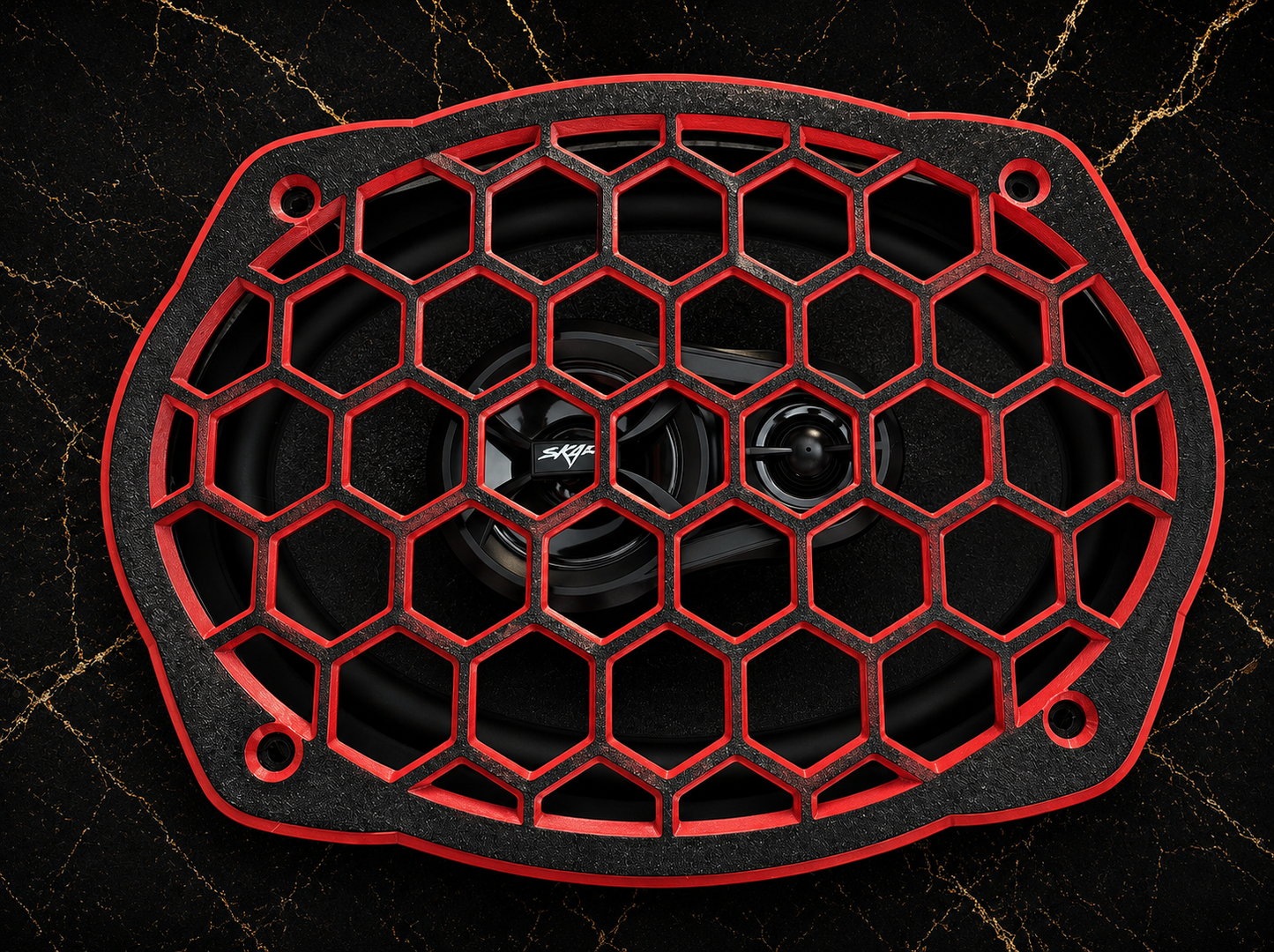 DS18/ CT Sounds/ Skar/ Deaf Bonce 6x9" Grill