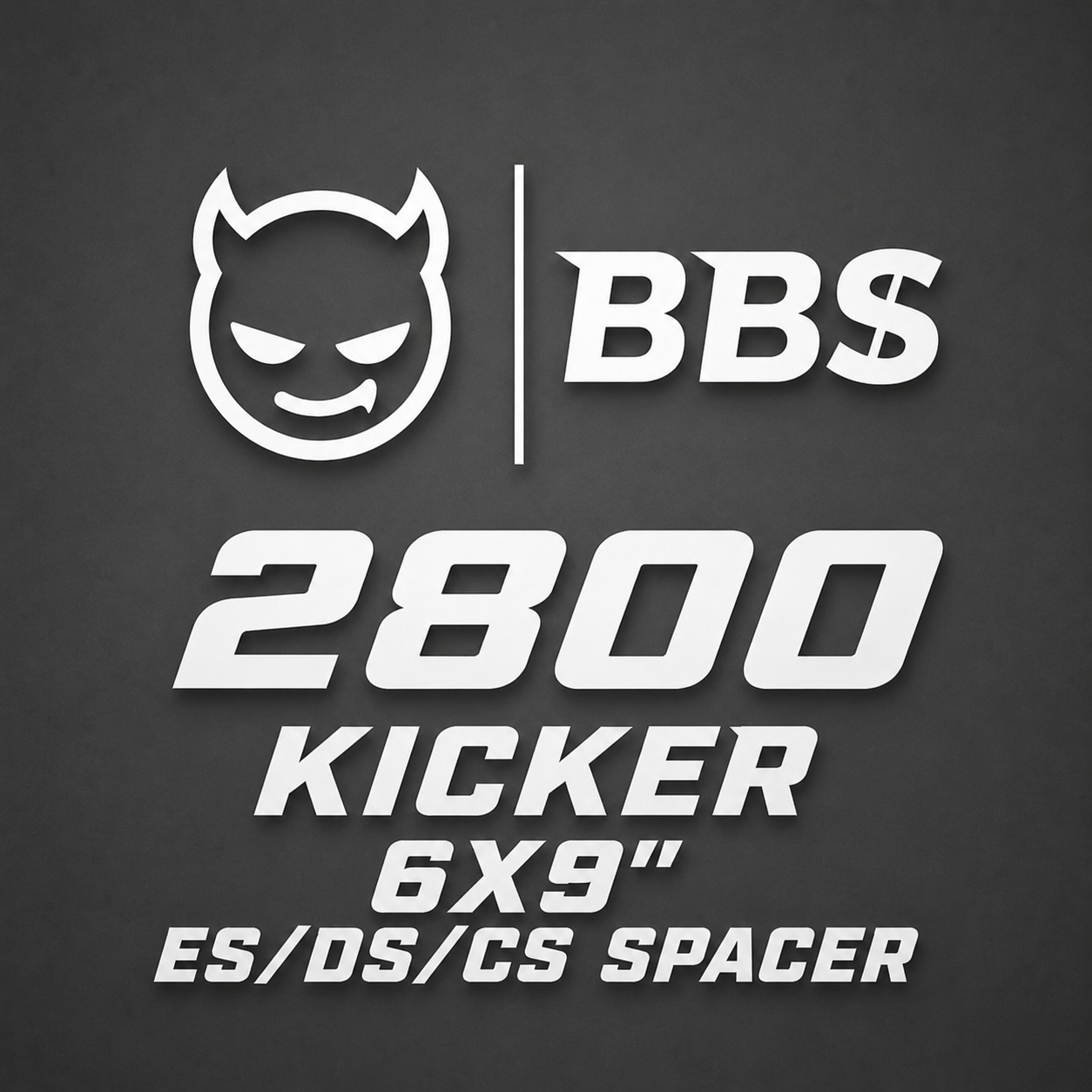 2800 Kicker 6x9 Spacer